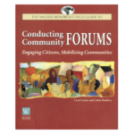 Book cover: Conducting Community Forums. 7" x 9", softcover, 112 pages, $29.95